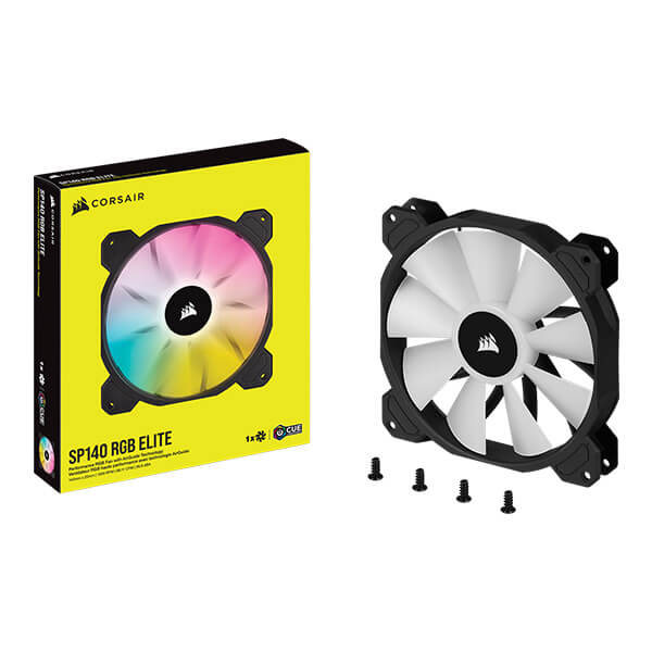 Corsair iCUE SP140 RGB Elite Cabinet Fan (Single Pack)